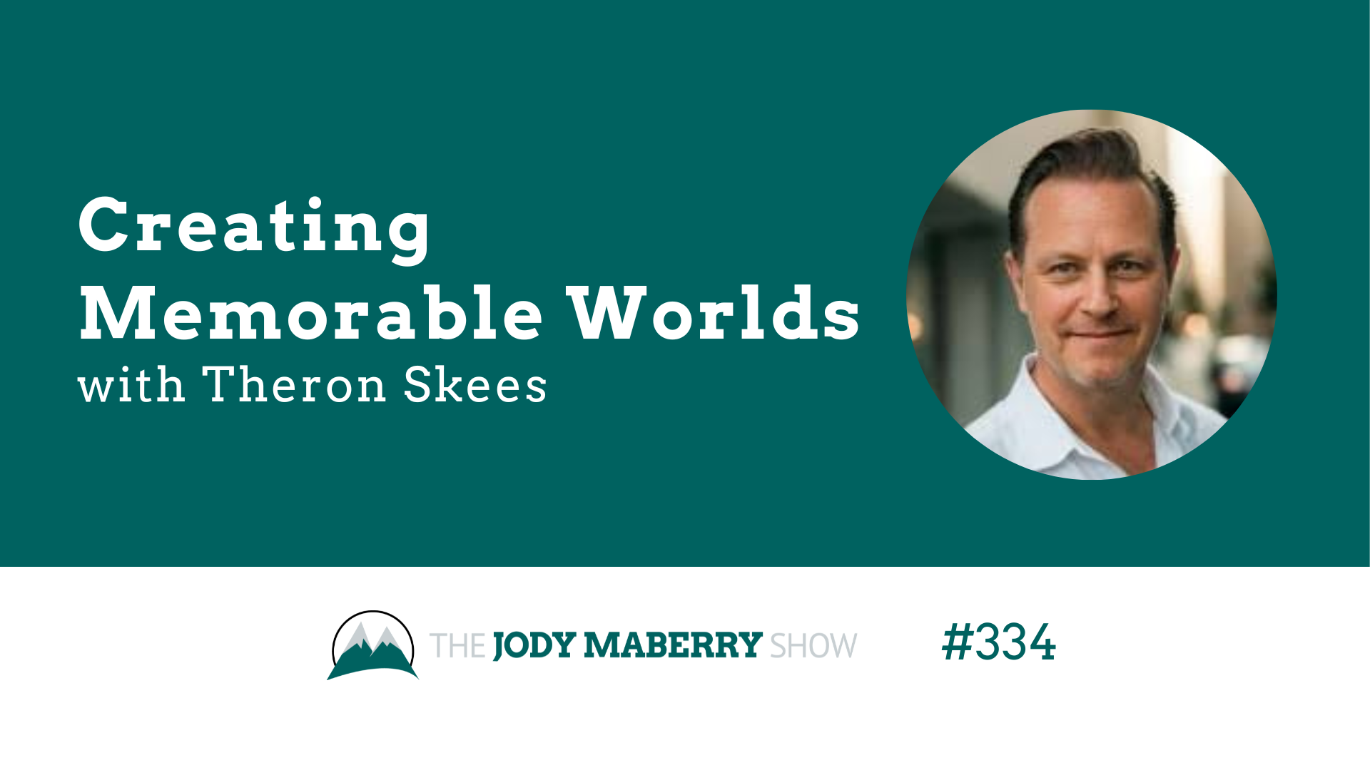 Jody Maberry Show Episode 334 Creating Memorable Worlds